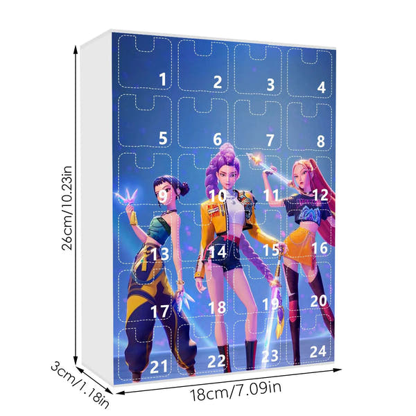 🎄 The Ultimate K-Pop Demon Hunters Advent Calendar – Limited Holiday Drop!