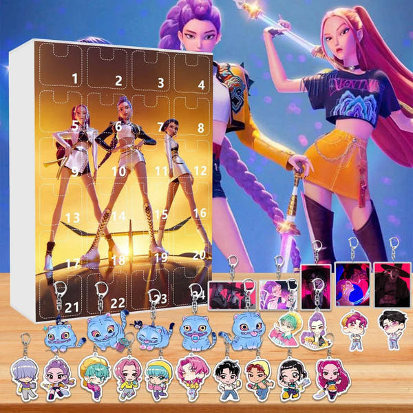 🎄 The Ultimate K-Pop Demon Hunters Advent Calendar – Limited Holiday Drop!