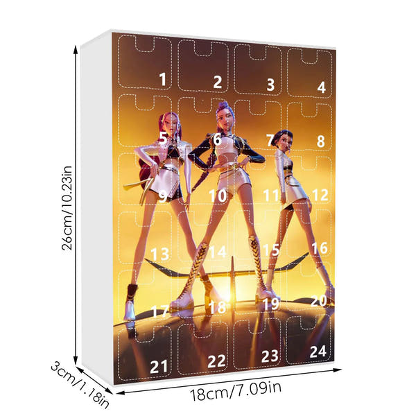 🎄 The Ultimate K-Pop Demon Hunters Advent Calendar – Limited Holiday Drop!